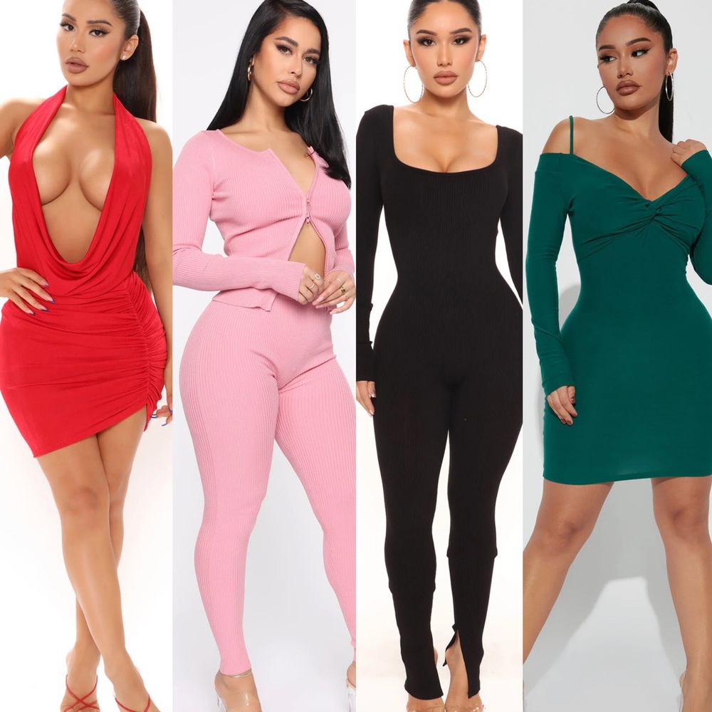 Fashion Nova Bundle! 4 outfits for 40$